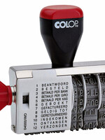 Colop Woord-datumstempel Colop 04000 met 12 teksten