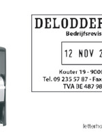 Colop Woord-datumstempel Colop 2660 personaliseerbaar 36x56