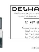 Colop Woord-datumstempel Colop 2860 personaliseerbaar 46x66