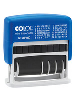 Colop Cachet à Formules+Date Colop S120 Mini-Info dateur 4mm