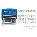 Colop Woord-datumstempel Colop S120 mini-info dater 4mm frans