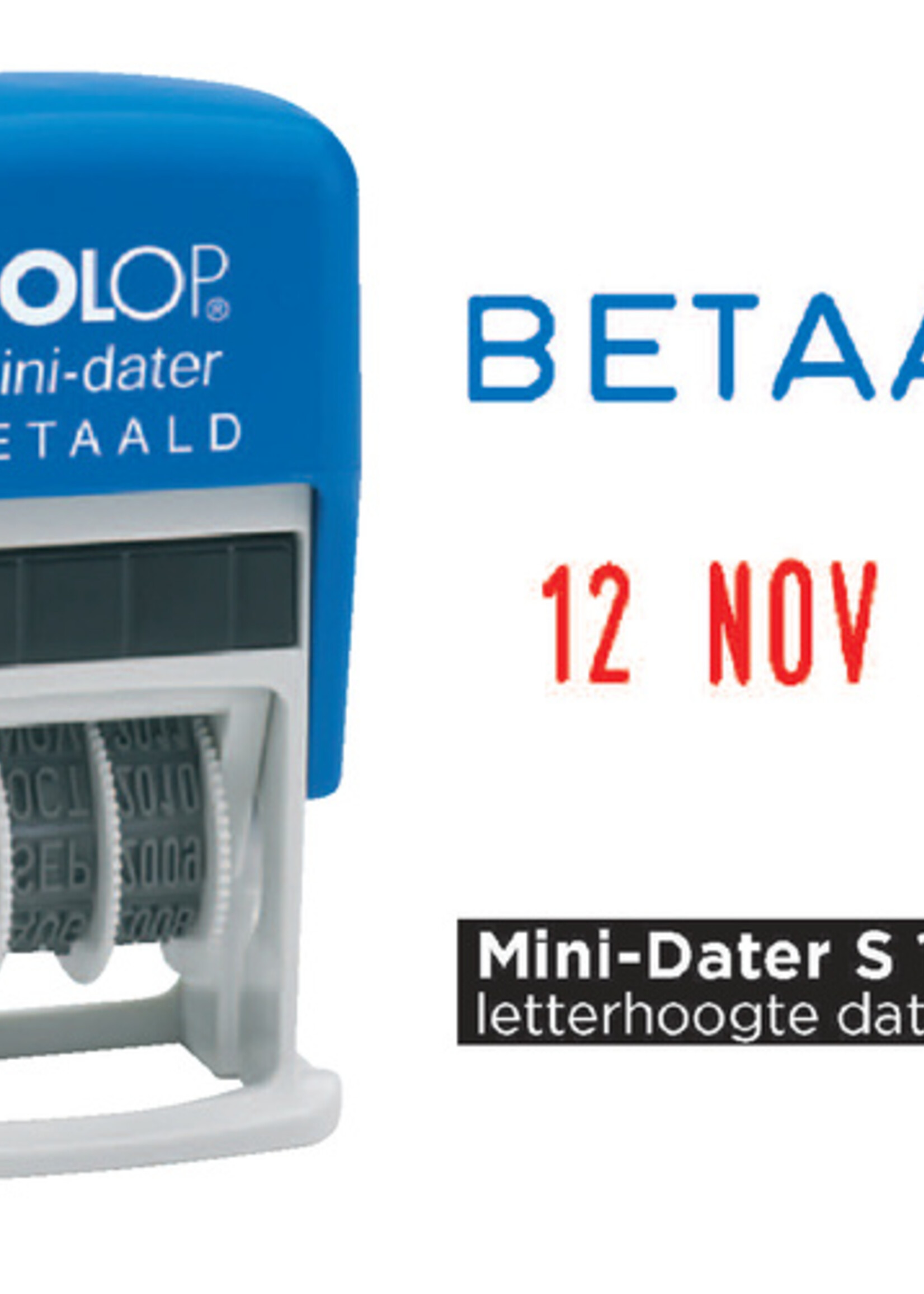 Colop Woord-datumstempel Colop S160B betaald