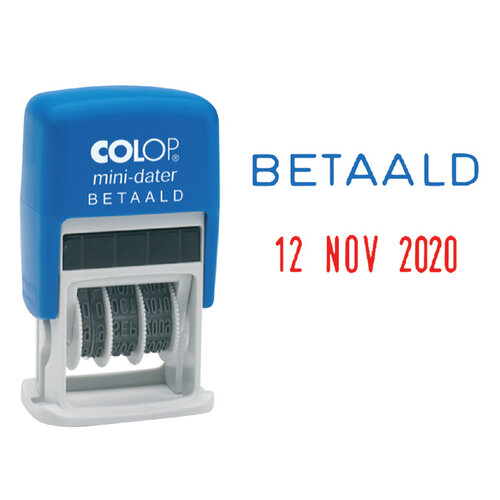 Colop Woord-datumstempel Colop S160B betaald