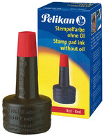 Pelikan Stempelinkt Pelikan flacon 28ml rood
