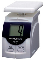 Raadhuis Briefweger Raadhuis basic tot 500gram kunststof wit