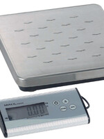 MAUL Pakketweger MAUL Cargo 120kg metalen plateau 27x27cm +9V batterij zilver
