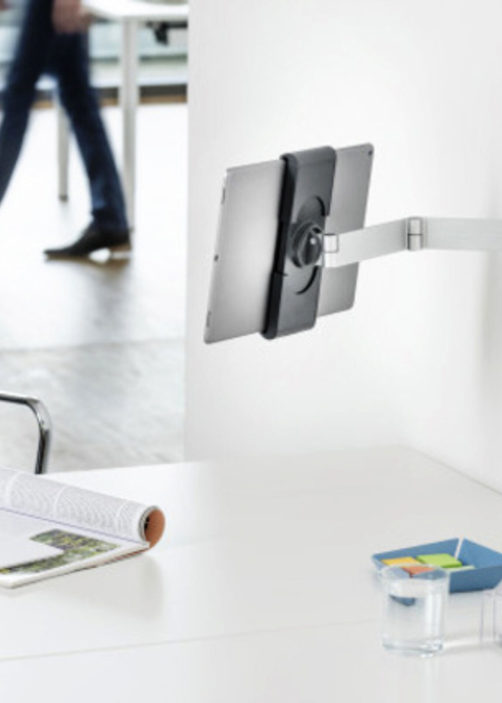 Durable Support tablette Durable mural avec bras