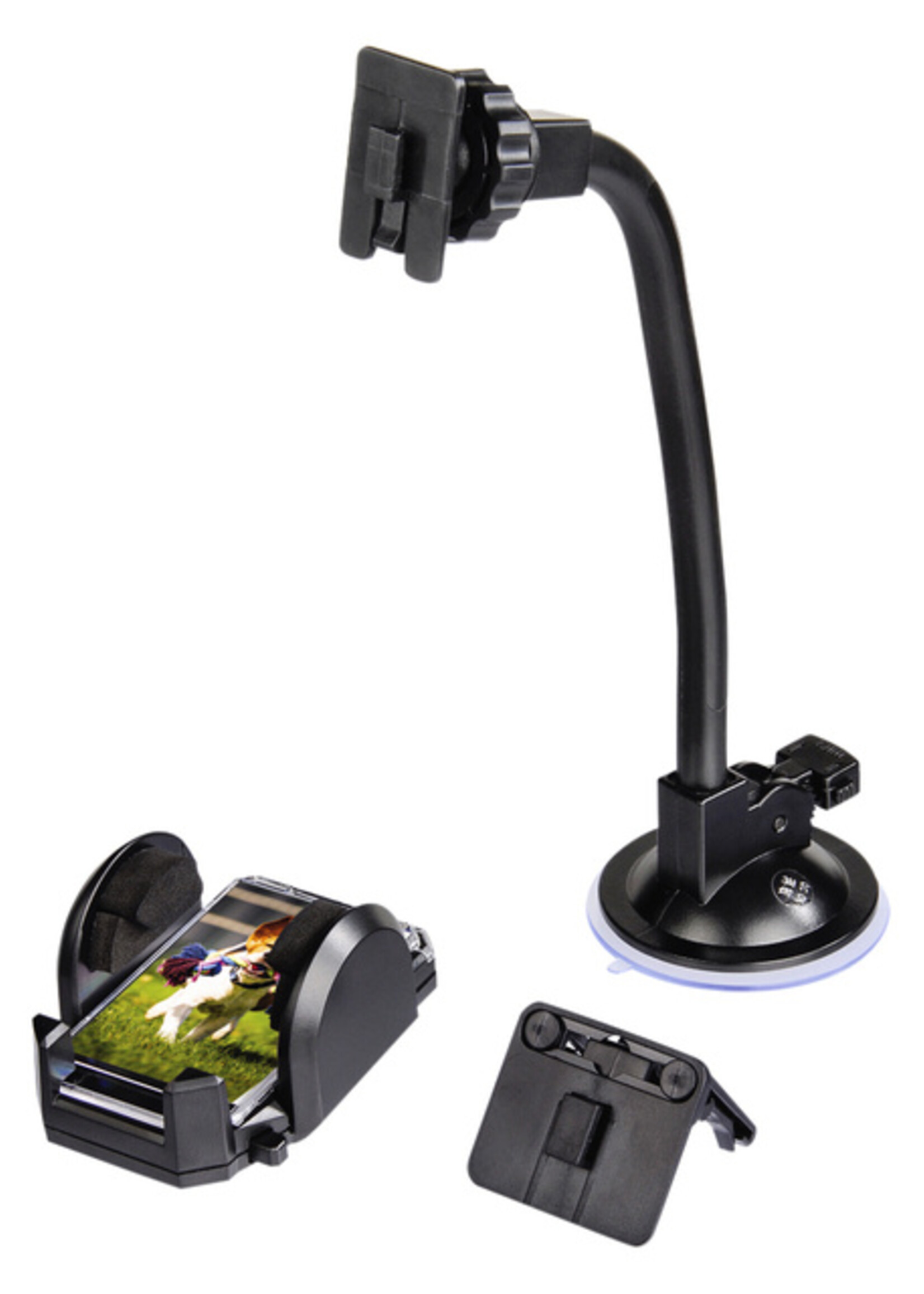 Hama Smartphonehouder Hama 2-in-1 voor de auto