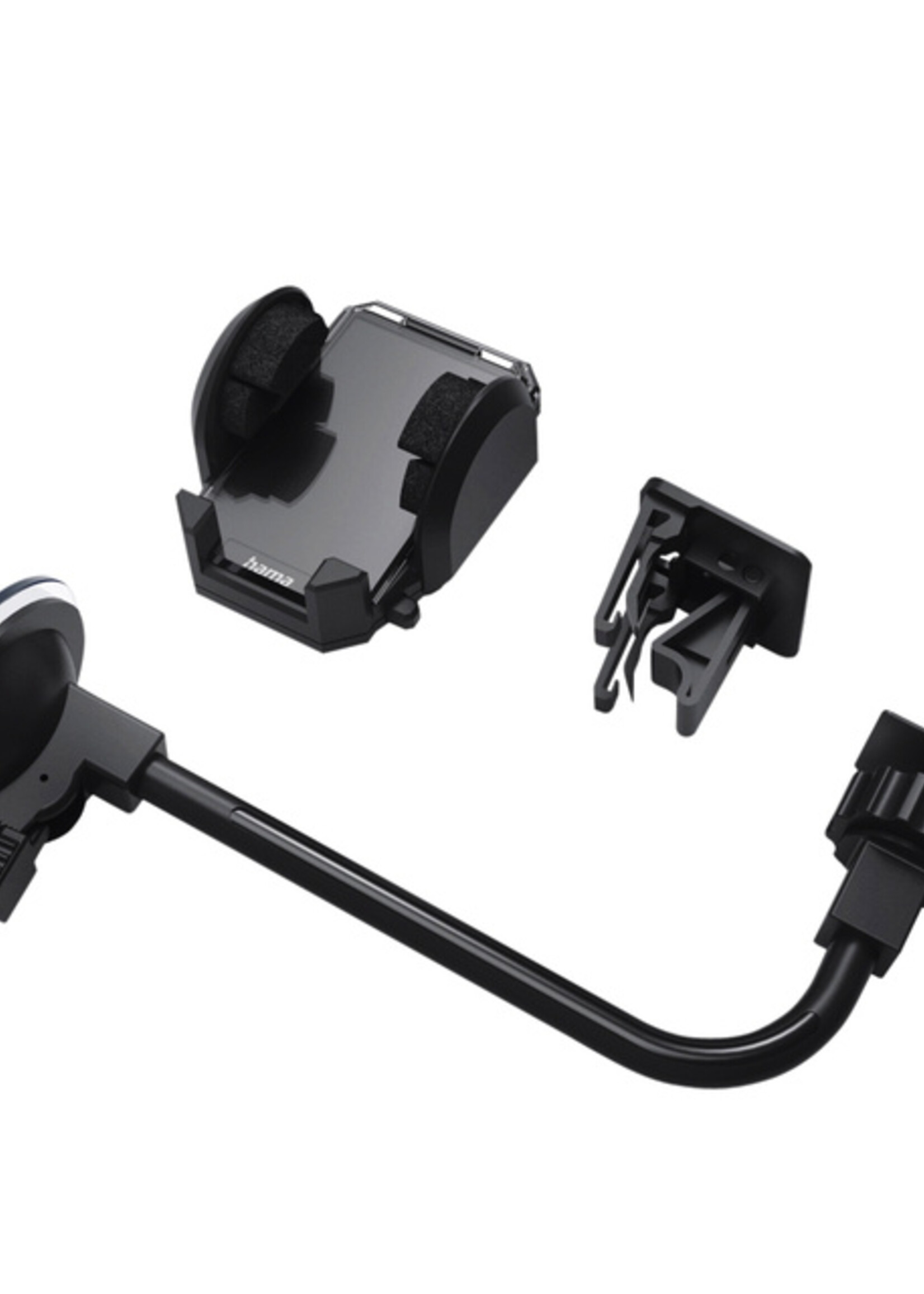 Hama Smartphonehouder Hama 2-in-1 voor de auto