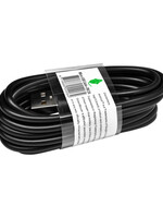 Green Mouse Kabel Green Mouse USB Micro-A 2.0 2 meter zwart