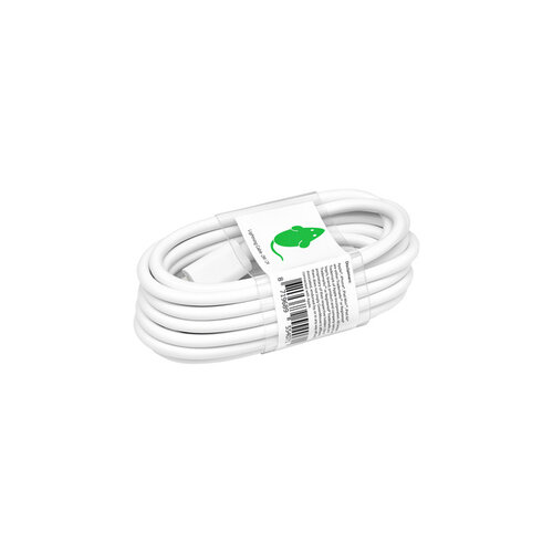 Green Mouse Kabel Green Mouse USB Lightning-A 2 meter wit