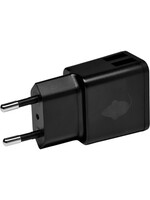 Green Mouse Chargeur Green Mouse USB-A 2 ports 2.4A noir