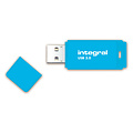 Integral USB-stick 2.0 Integral 32GB neon blauw