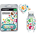 Integral USB-Stick 2.0 Integral FD Xpression 16GB Uiltjes