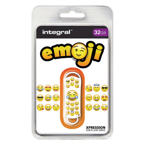 Integral USB-Stick 2.0 Integral Xpression 32GB Emoji