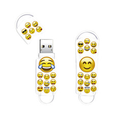 Clé USB 2.0 Integral Xpression 64Go Emoji
