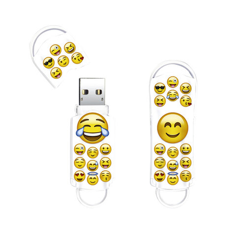 Integral Clé USB 2.0 Integral Xpression 64Go Emoji