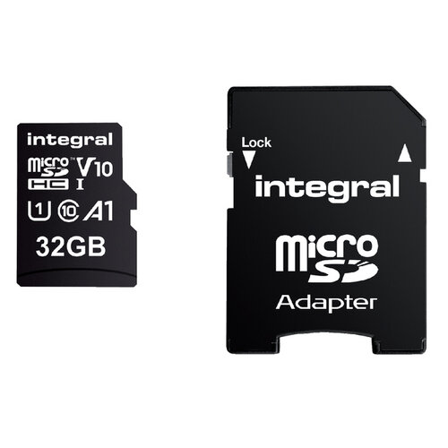 Integral Carte mémoire Integral Micro SDHC V10 32GO
