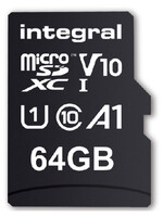 Integral Geheugenkaart Integral microSDXC V10 64GB