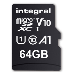 Geheugenkaart Integral microSDXC V10 64GB