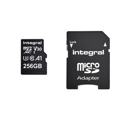 Carte mémoire Integral Micro SDXC 256Go