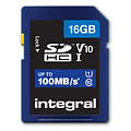 Integral Carte mémoire Integral SDHC V10 16Go