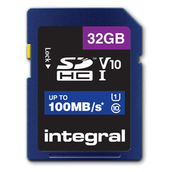 Carte mémoire Integral SDHC V10 32Go