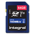 Integral Geheugenkaart Integral SDXC V10 64GB