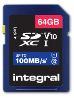 Integral Carte mémoire Integral SDXC V10 64Go