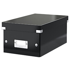 Boîte DVD Leitz Click & Store 206x147x352mm noir