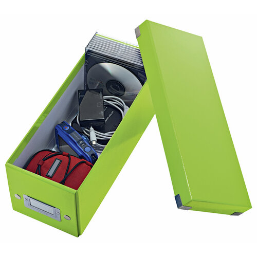 Leitz CD-box Leitz WOW Click&Store 143 x 136 x 352 mm groen