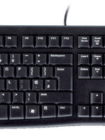 Logitech Clavier Logitech K120 Qwerty + souris noir
