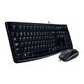 Logitech Toetsenbord Logitech K120 Qwerty +muis zwart