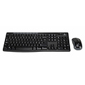 Logitech Toetsenbord Logitech MK270 Azerty +muis zwart