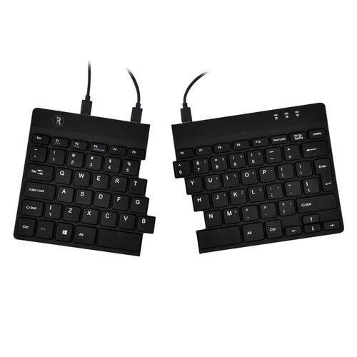 R-Go Tools Clavier ergonomique R-Go Tools Split Azerty noir