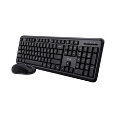 Clavier Trust Ody Silence + souris noir