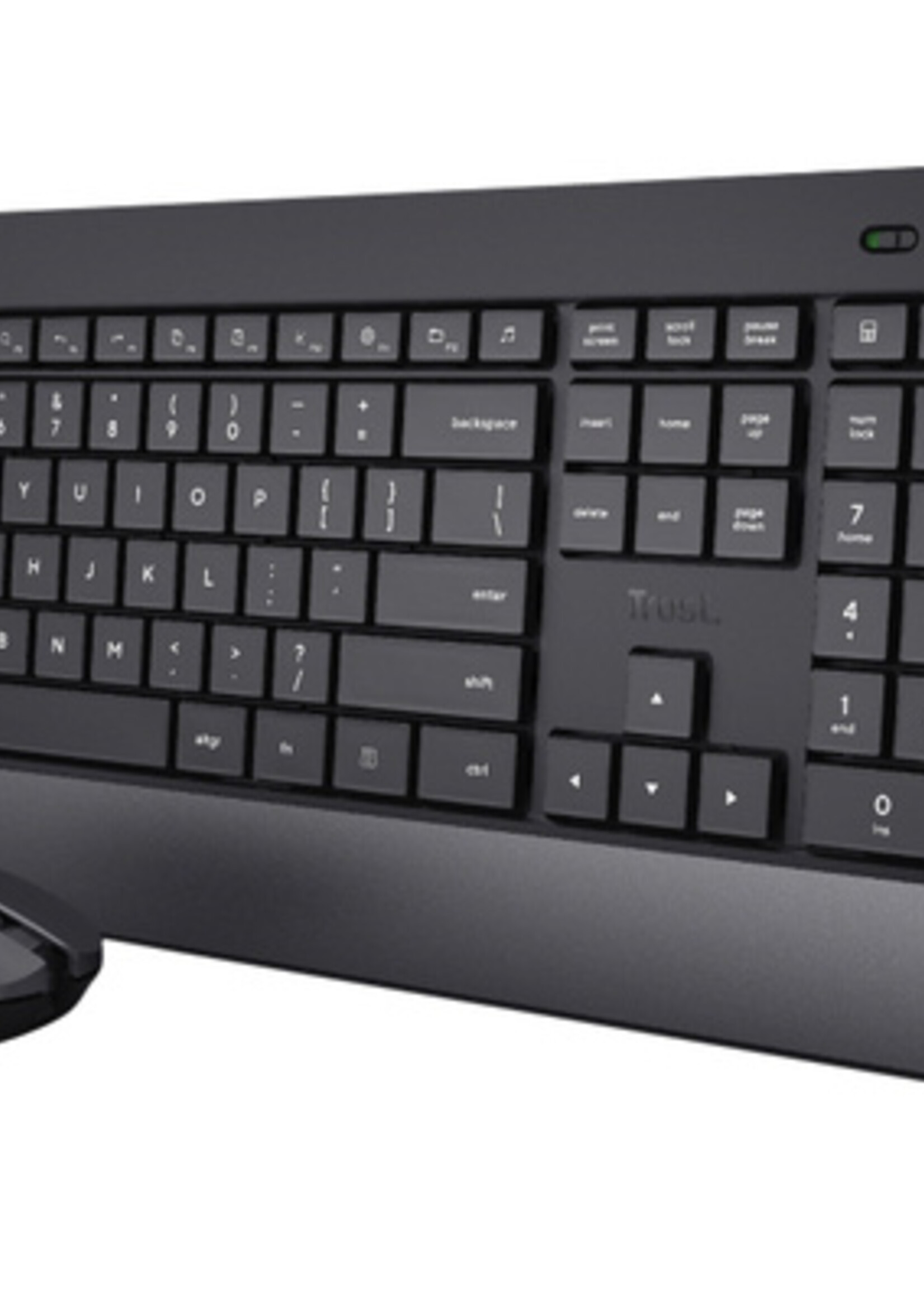 Trust Clavier Trezo Eco Comfort + souris noir