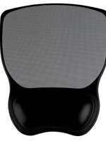 Quantore Tapis souris Quantore avec repose-poignet gel gris/noir