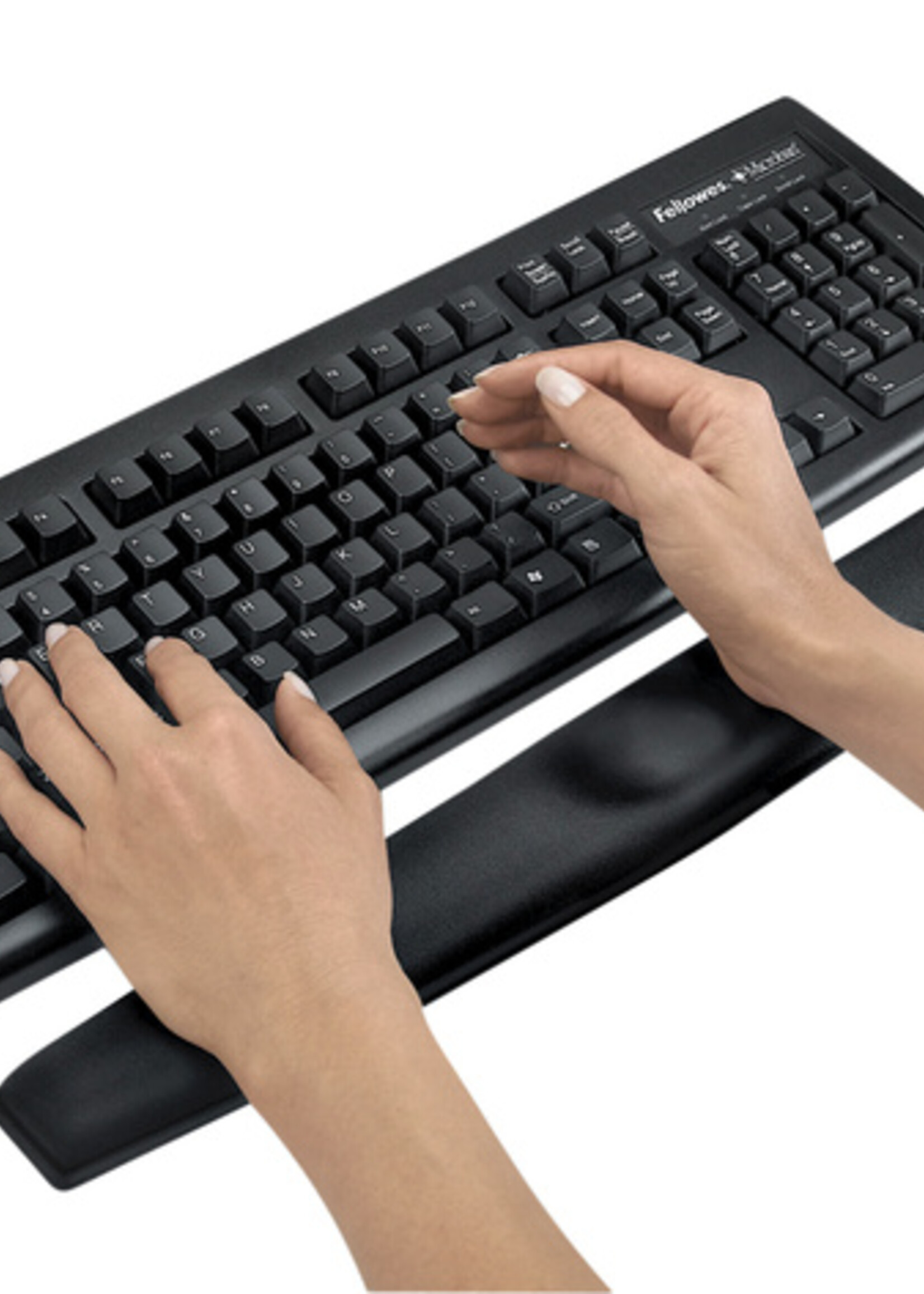 Fellowes Polssteun Fellowes Memoryfoam zwart