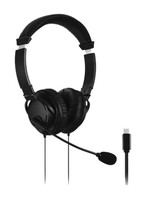 Kensington Casque Kensington USB-C Hi-Fi avec microphone noir