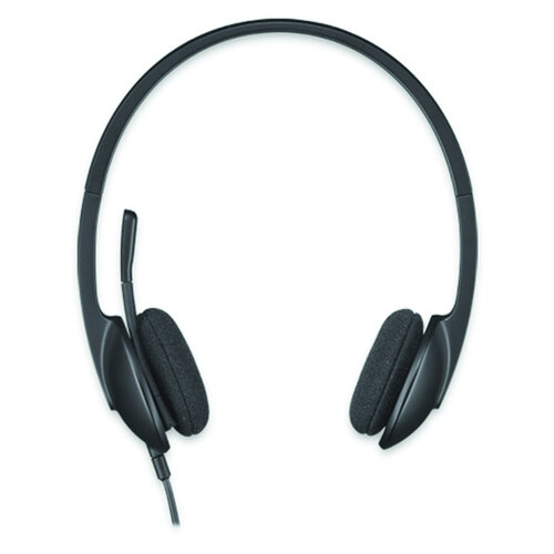 Logitech Headset Logitech H340 On Ear zwart