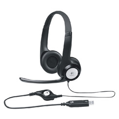 Casque Logitech H390 on-ear anthracite