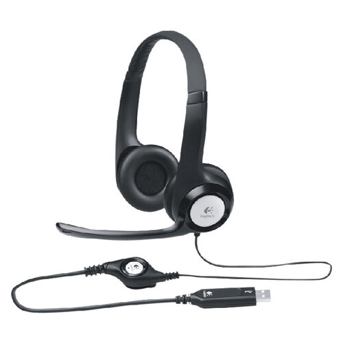 Logitech Casque Logitech H390 on-ear anthracite