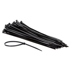Serre-câbles IEZZY nylon 4,8x300mm Ø81mm noir