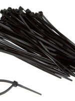 Iezzy Inbindstrips IEZZY nylon 2.5x100mm D 20.5mm zwart