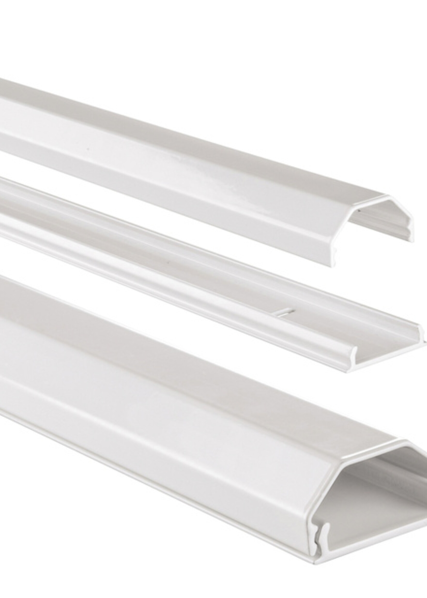 Hama Kabelkanaal Hama hoekig 110/3,3/1,7 cm aluminium wit