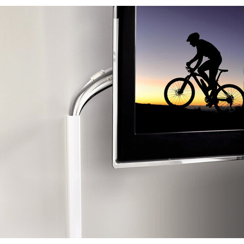 Hama Kabelkanaal Hama hoekig 110/3,3/1,7 cm aluminium wit