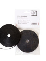 Iezzy Klittenband IEZZY kabelbinder 2-in 1 13mmx10m zwart