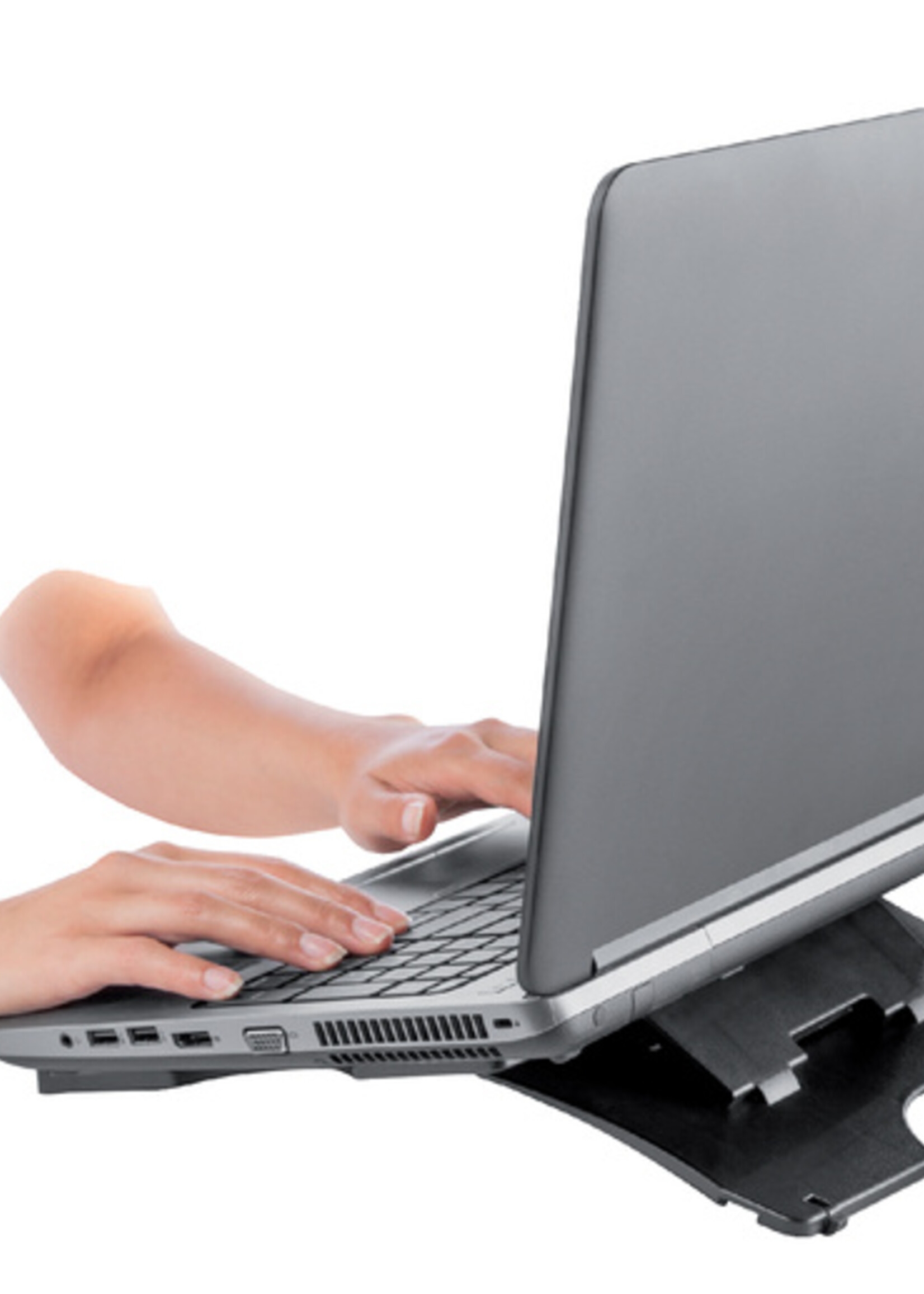 Quantore Laptopstandaard Quantore verstelbaar antraciet