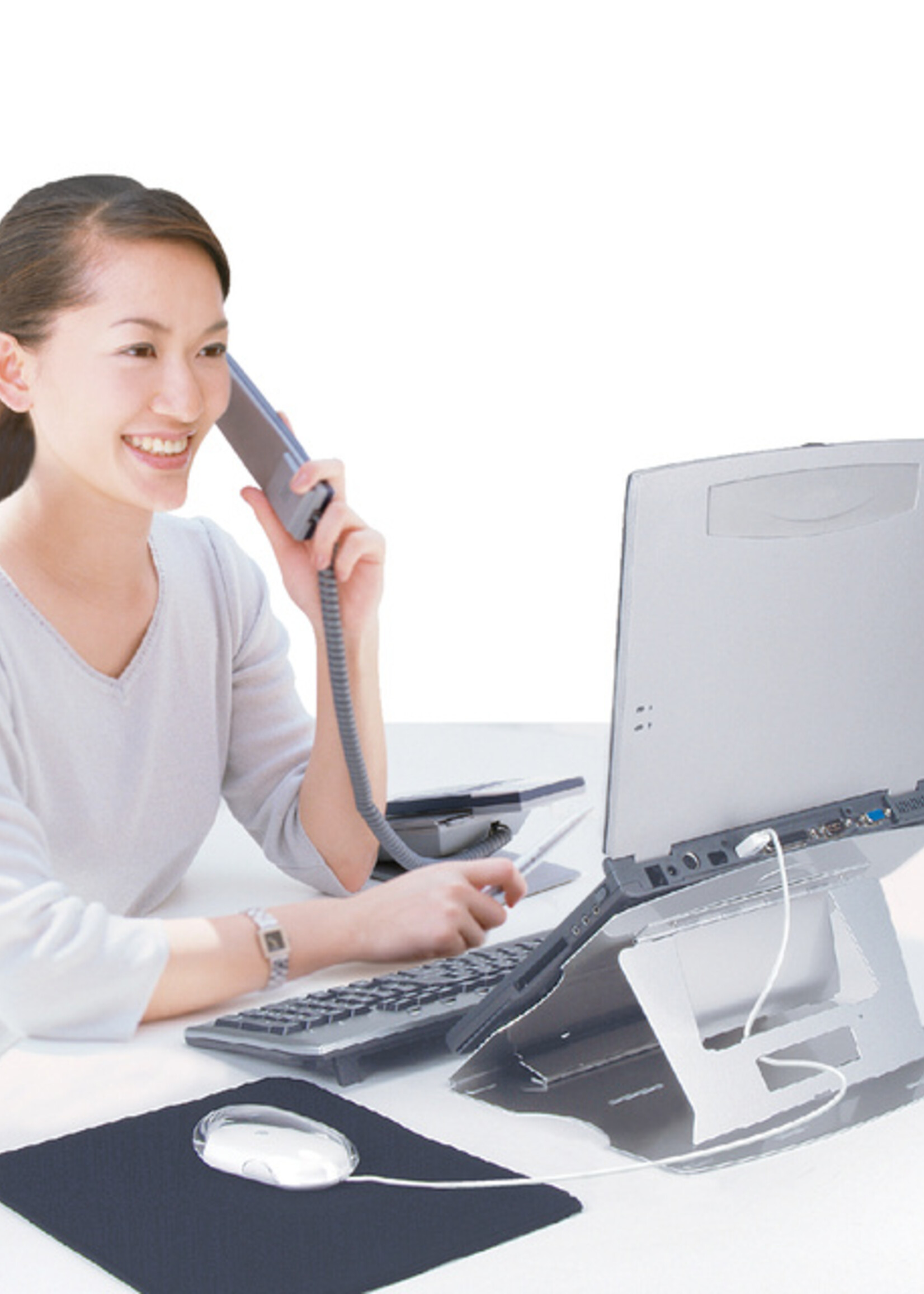 Quantore Laptopstandaard Quantore verstelbaar aluminium